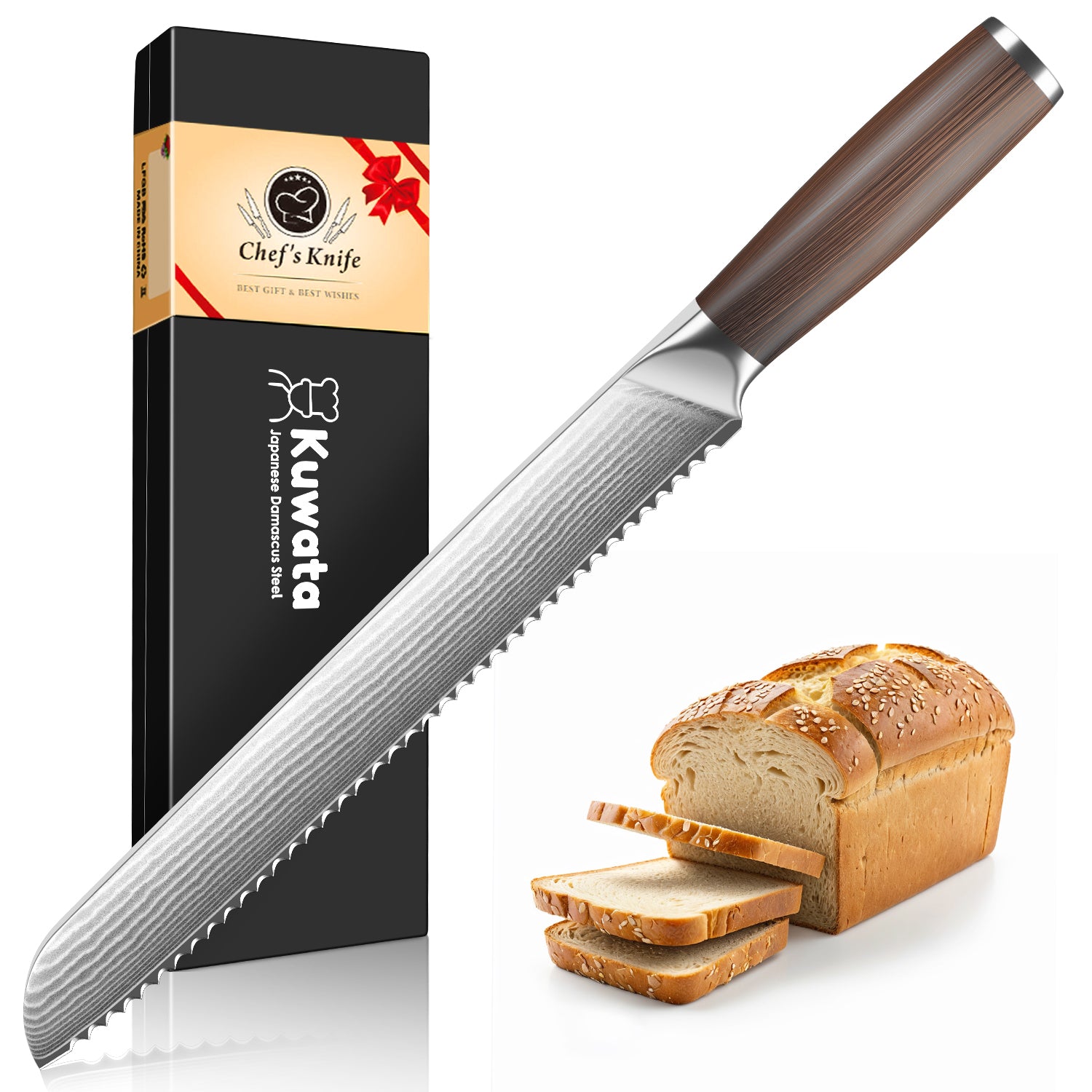 10 Inch Bread Knife for Homemade Bread