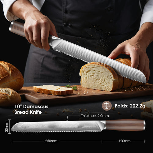 10 Inch Bread Knife for Homemade Bread